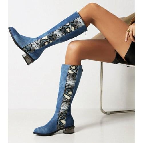 YMECHIC Women's High Boots