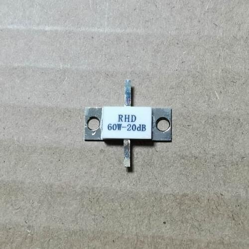 ATTENUATORS FLANGED 60 Watts 20 dB 60W-20dB RHD 60W-20dB 50 ohms 60watt 50ohms DC-3.0 Ghz RHD 60W-20dB 50 ohms ±5