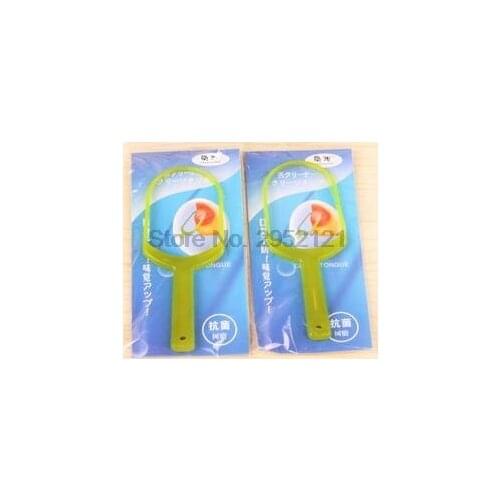 By dhl or ems 5000pcs Tongue Cleaning Brush Tongue Cleaner Coated Tongue Scraper Oral Hygiene Dental Care Tool 2018