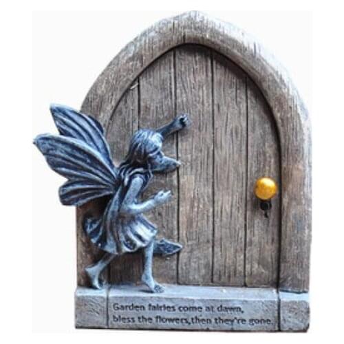 French fairy tale wall hanging Nifty fairy Garden furnishing articles Fleshy scene decoration Cabinet door wall hanging