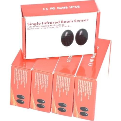 5 pairs per pack Alarm Photoelectric Simple Beam Infrared IR Detector Security System Door gate opener motor safety beam sensor