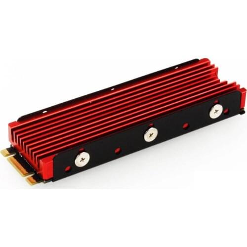 Cooling Heatsink Radiator for NGFF M.2 Heat Sink Aluminum Sheet Thermal Conductivity Silicon Wafer Cooling for NVME M2 2280