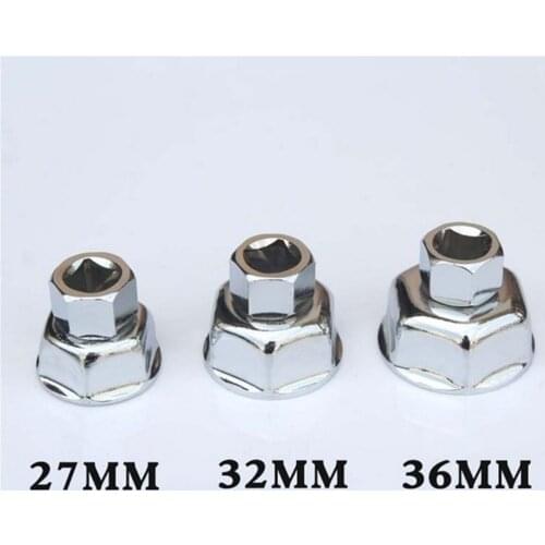 27/32/36mm Car Universal Oil Filter Wrench Cap Socket Drive Remover Tool Kit