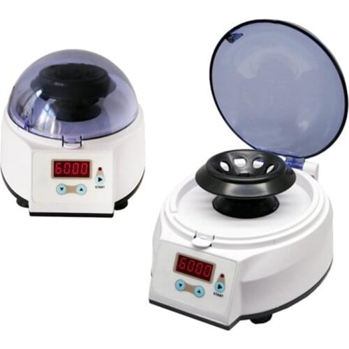 1pc 4000- 8000Rpm High Speed Electric Microcentrifuge Mini Medical Laboratory Micro Centrifuge 0.2ml 0.5ml 1.5ml 2.0ml 220V/110V