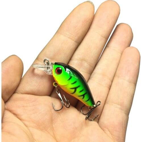 1pcs 4.5cm 3.55g Mini Minnow Fishing Lures Hard Bait Floating Wobblers Crankbait Artificial Japan Swimbait Pesca