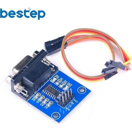 5pcs MAX3232 RS232 to TTL Serial Port Converter Module DB9 Connector MAX232