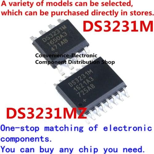5PCS/PACK DS3231MZ SOP-16 SOIC-16 DS3231M SOP-8 SMD DS3231 SOP new and Original Real time clock chip