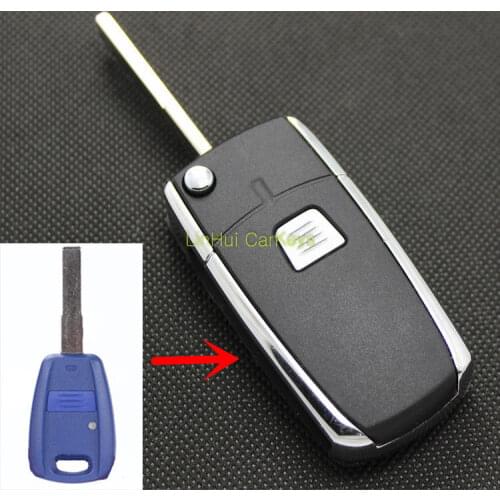 10 PCS Key Case for FIAT SIENA PALIO PUNTO Car Key Case 1 Buttons Uncut Blade Modified Remote Key Shell Cover