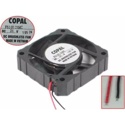 COPAL F614R-24MC DC 24V 60x60x15mm 2-Wire Server Square Fan