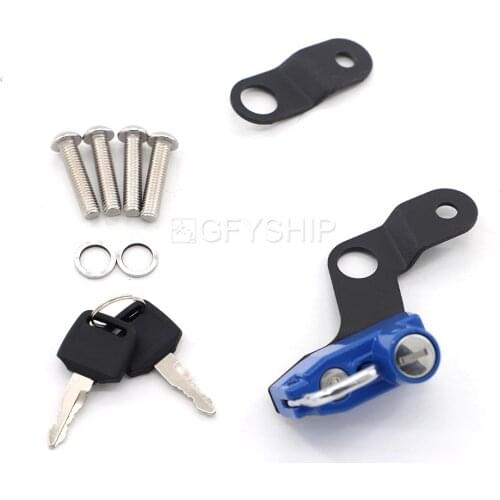 For Suzuki Hayabusa GSX1300R 2008 to 2018 2019 2020 GSXR1300 GSXR 1300 Motorcycle Helmet Lock Bloqueo De Casco