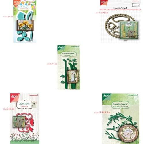 Koala Bamboo Forest Combination troqueles de corte de metal scrapbooking cutting dies DIY dies scrapbooking dies new arrival2021