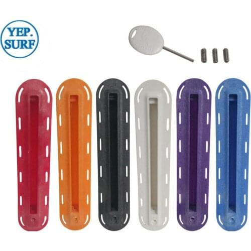 Surf Fins Box Colorful Surfboards Future Fins Plug SUP Board Fin Box Plastic Fin Plugs