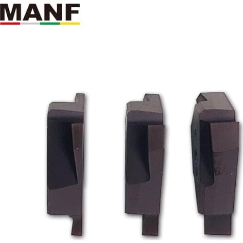 MANF GBA43R400 Extemal Shallow Grooving Tungsten Carbide Inserts Many Groove Cutting Blade Lathe Cutters Groove Cutting Machine