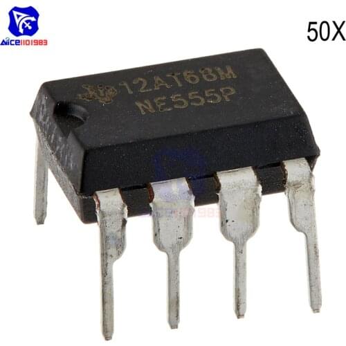 50 PCS/Lot IC Chips NE555P NE555 555 DIP-8 Voltage Regulator Timer IC Chips