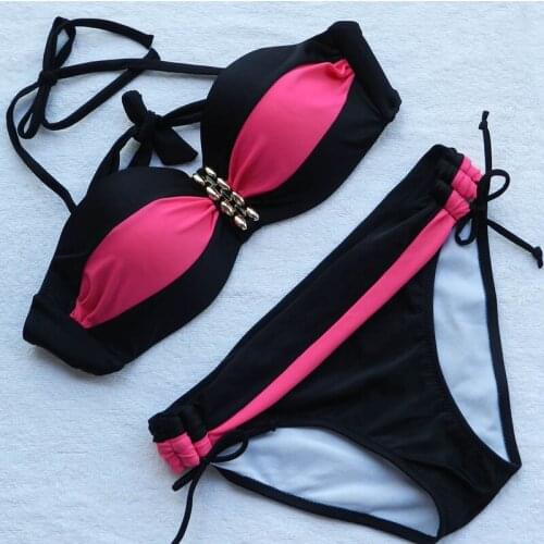 New Sexy Band Cotton Holder With Detachable Shoulder Strap Bikini