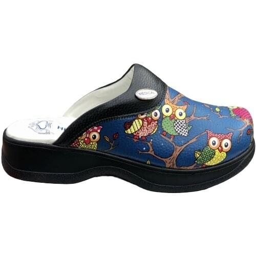 Orthopedic Sabo Slippers Doctor Nurse Hospital Cook Slippers Medical Slippers Heel Spur Reinforced Flat Sole Embossed Slippers