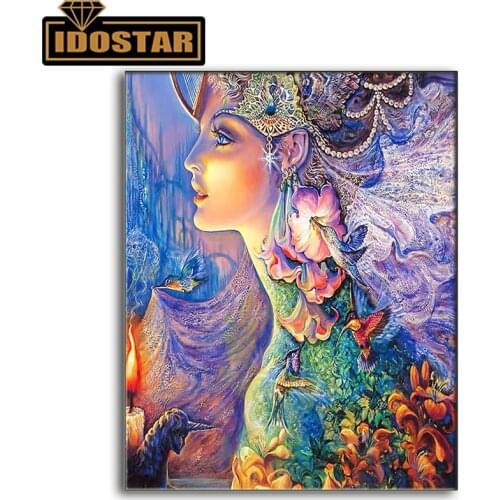 Princess fantasy fairy new arrival DIY Crystal full drill square 5D diamond painting 3d cross stitch kit mosaic round rhinestone
