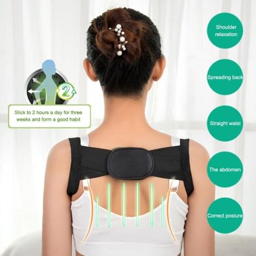 Adjustable Brace Support Belt Adjustable Back Posture Corrector Clavicle Spine Back Shoulder Lumbar Posture Correction New