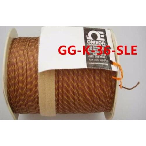 10M/LOT Thermocouple wire high temperature glass fiber temperature measurement line GG-K-30-SLE GG-K-36-SLE THERMO-COUPLE WIRE