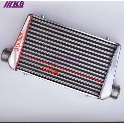 450*300*76mm Universal Turbo Intercooler bar&plate OD=76mm Front Mount intercooler