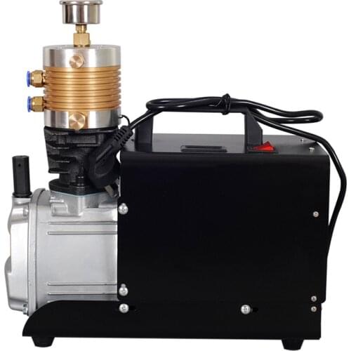 220V 1800W Air Compressor Electric High Pressure Pump 30Mpa 4500Psi Water-Cooled High Pressure Air Compressor