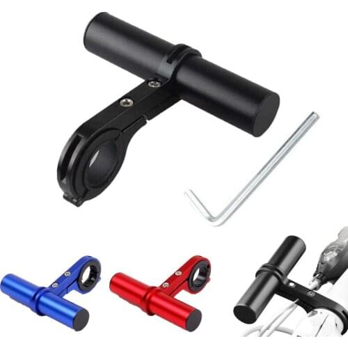 10cm Bicycle Handlebar Extender Mount MTB Bike Cycling Headlight Bracket Speedometer Flashlight Holder Accessories