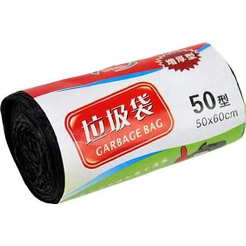 17pcs/pack Kitchen Trash Bag Household Storage Bags Trash Bags Disposable Garbage Bags