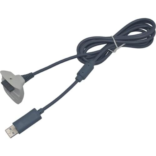 20PCS USB 1.5M Charging line Charger Adapter Cable for Microsoft for Xbox 360 Wireless Controller Charge Cable Cord