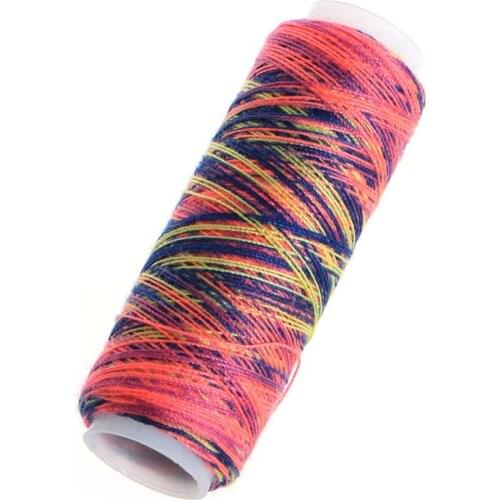 5PCS Sewing Machine Threads Overlocking String Polyester Colorful All Purpose L4MB