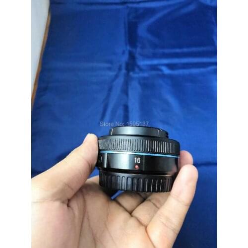For Samsung 16mm F2.4 Lens for Samsung NX20 NX100 NX1000 NX110 NX1100 NX200 NX2000 NX300 NX300M NX3000 (second-hand)