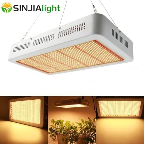 500W LED Grow Light Full Spectrum Phytolamp Plant Growth Lamp for indoor vegs hydroponics grow tent greenhouse Warm Lights
