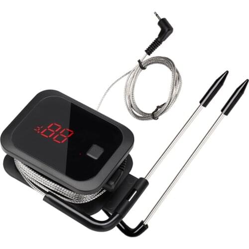 IBT-2X Portable Digital BBQ Thermometer with Timer&Alarm