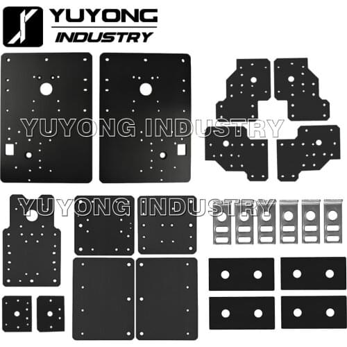 WorkBee CNC Aluminum Plates set, Screw Driven and Belt Driven for WorkBee CNC Router Machine, CNC Engraving Machine