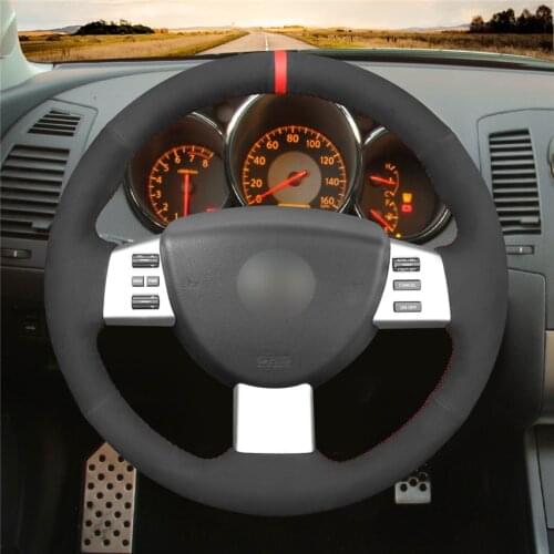 DIY Anti-Slip Wear-Resistant Steering Wheel Cover For Nissan Murano 2004-2008 Altima 2004-2006 Car Interior Decoration