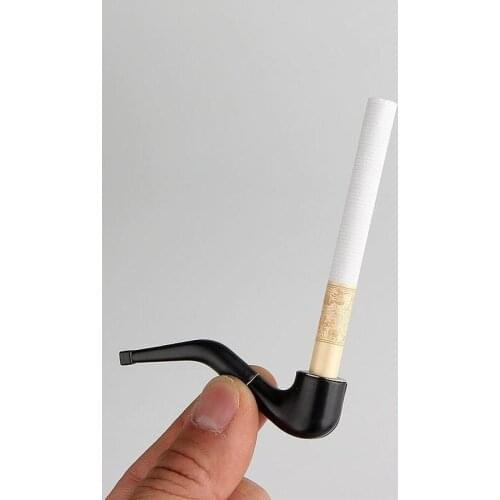 Single Super Mini Small Pipe Creative Filter Cigarette Holder Very Small and Portable Smoking Accessories Gadgets for Men