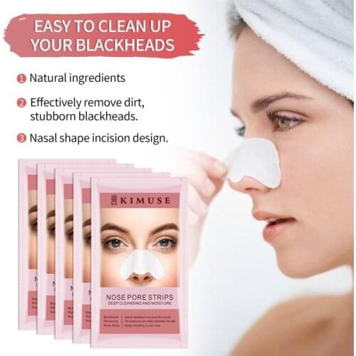 Blackhead Pimple Nasal Patch Tear-off Nasal Patch To Clean Pores Nose Stickers Cleaner Comedone Extractor Skin Care Tools TSLM2