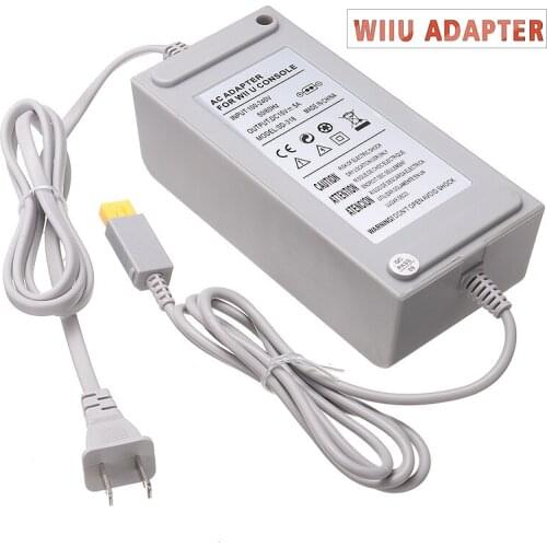 US Plug AC Power Adapter Charging Cable Charger Compatible for Nintendo Wii U Console Games Chargers Power Adapter Cable