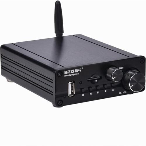 TPA3116 Bluetooth 5.0 Audio Power Subwoofer Amplifier 50Wx2+100W USB AUX Amp Digital Hifi Home Amplifier