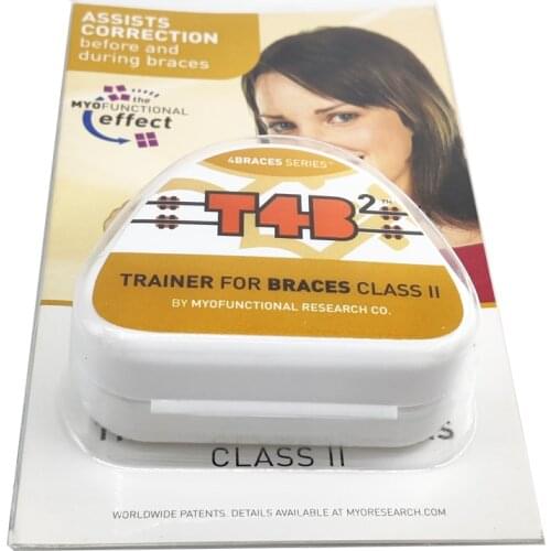 Myobrace Teeth-Trainer Work with Brackets T4B2 Teeth Trainer Alignment MRC Dental Orthodontic Appliance T4B2 Trainer for Brace