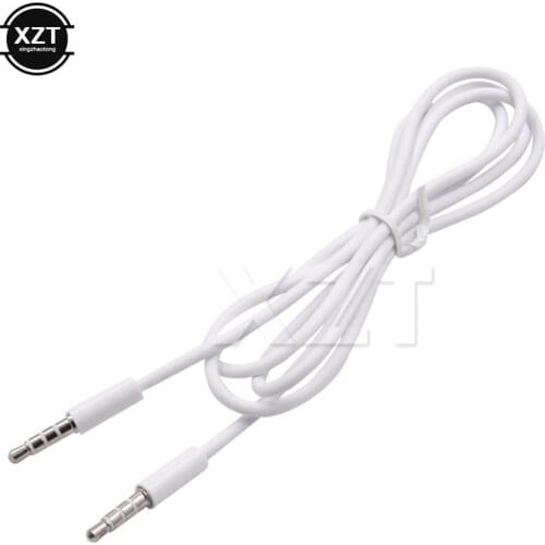 1M 3.5mm Jack Extension cable male to male 3.5 jack Audio AUX Cable for Phone MP3/MP4 Car Speaker earphone Headphone