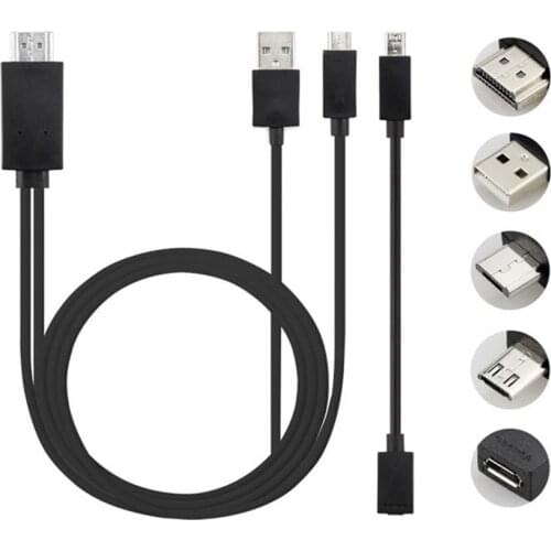 UniversaI Android Phone MHL-Micro USB to HDMl 1080P HD TV Cable Adapter hot sales
