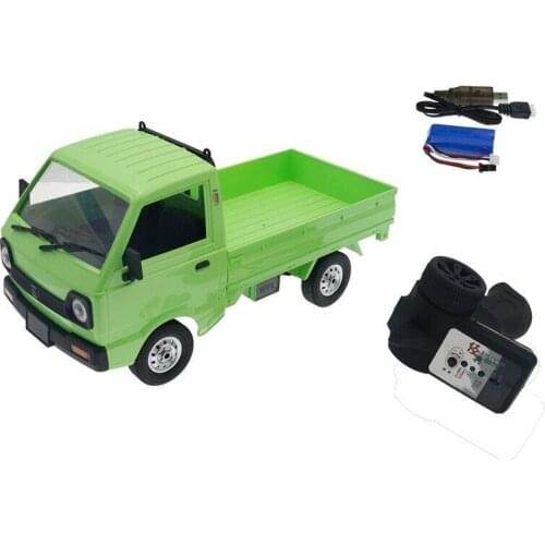 WPL D12 Carry 1/10 4wd Simulation Drift Truck Climbing Car LED Light Rc Vehicle Toys Boys Kids Gifts