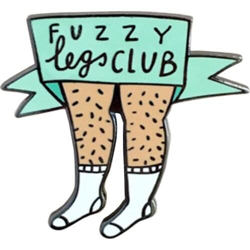 I Love My Legs Pin