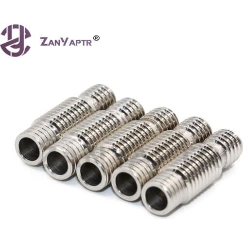 1Pc E3D V6 Heat Break Hotend Throat Bore 4.1mm For 1.75mm/3.0 Filament All-Metal Stainless Steel Remote Feeding