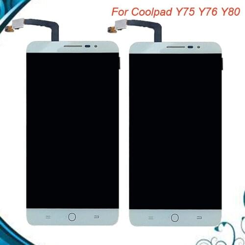 100% Test Working Touch Screen + LCD Display For Coolpad E501 Coolpad Y75 Y76 Y80D Mode 5.5 Inch Touch Screen Android Smartphone
