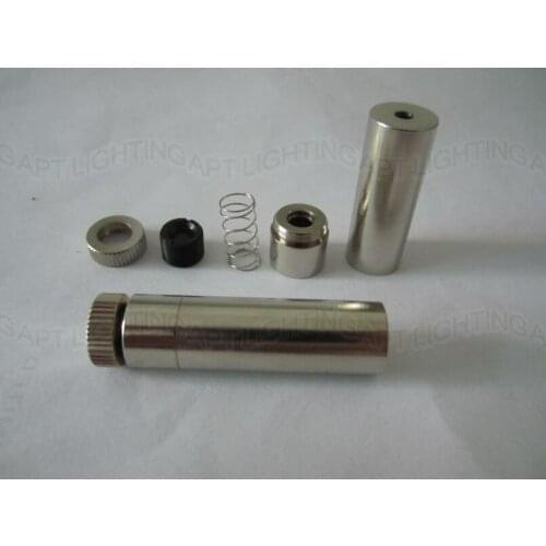 2 set 12mmx30mm Fousable Laser diode Module House with Lens for TO-18 5.6mm LD