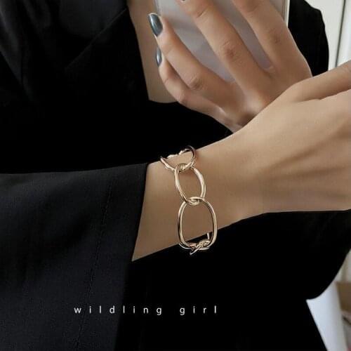 2021 New Design Metal Gold Copper Plated Double Layer Knot Bracelets for Women Girl Bangle Party Jewelry Gift Jewelry Wholesale