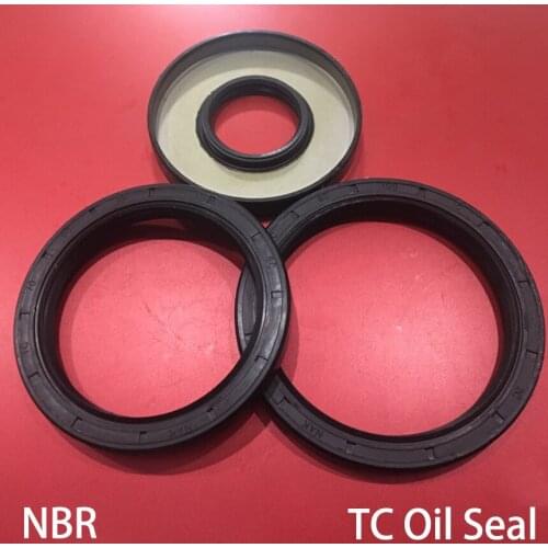 35*62*7/8/9.5/10/12 35x62x7/8/9.5/10/12 Nitrile Rubber NBR Two Double Lip Spring TC O Ring Gasket Radial Shaft Skeleton Oil Seal