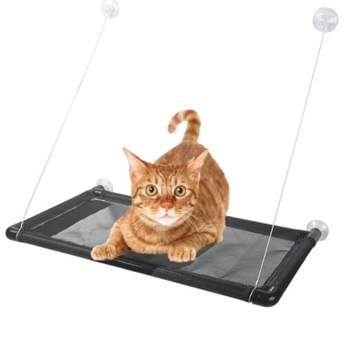 Pet Hanging Beds Large Cat Hammock Sunny Seat Window Mount Pet Comfortable Pet Bed for Cats Mat Shelf Seat Bed Bearing 25kg