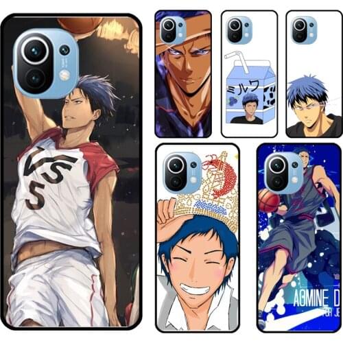 Kuroko No Basket Anime Aomine Daiki For POCO F3 F1 F2 M3 X3 Pro Case For Xiaomi Mi 11 Lite Ultra 9 10 9T 10T Pro A3 Back Cover